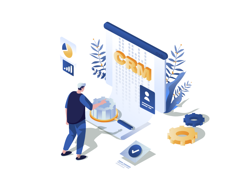 Email marketing flows and CRM automation